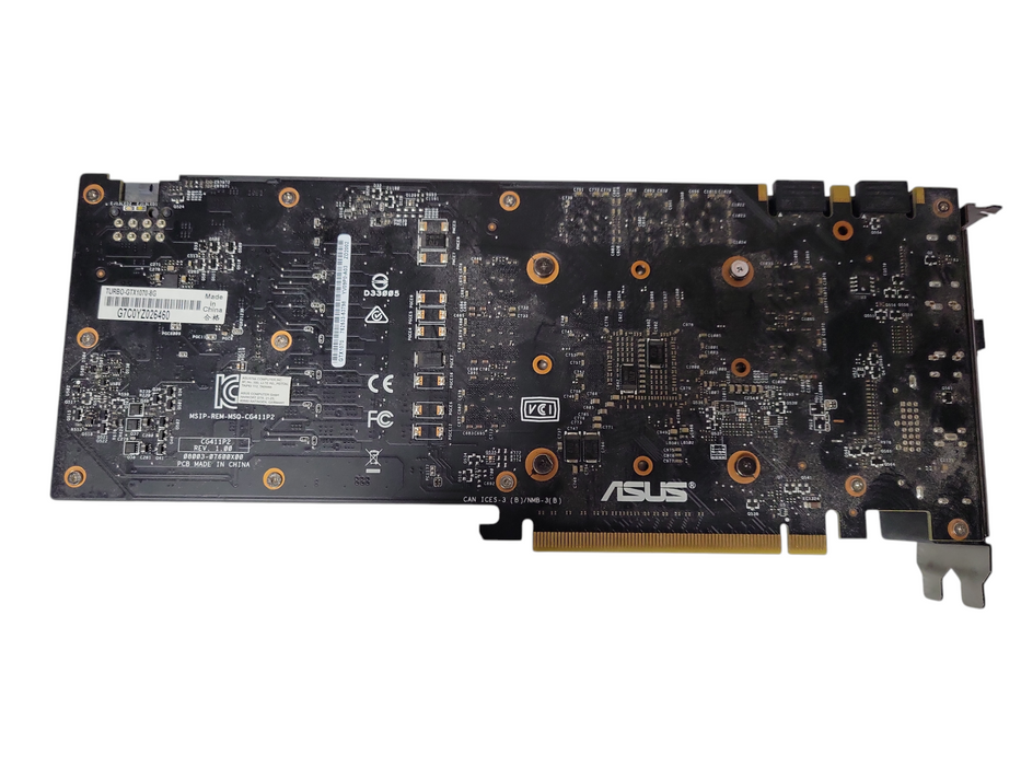 ASUS NVIDIA GeForce GTX 1070 TURBO 8GB GDDR5 Graphics Card