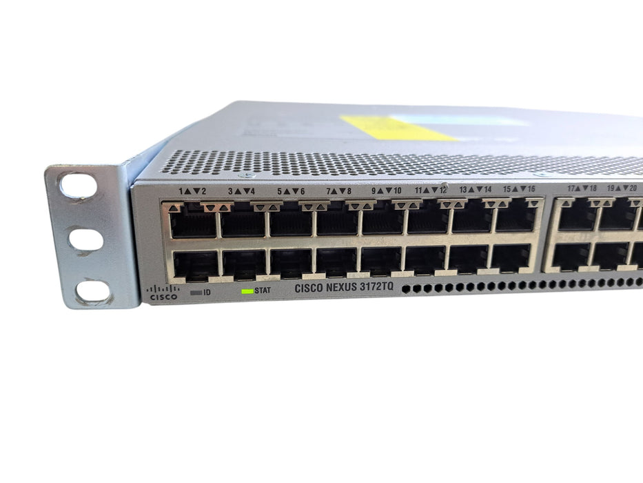 Cisco Nexus 3172TQ N3K-C3172TQ-10GT 48x 10GBase-T 6x QSFP+ Switch w/ Dual AC