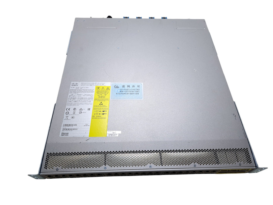 Cisco Nexus 3172TQ N3K-C3172TQ-10GT 48x 10GBase-T 6x QSFP+ Switch w/ Dual AC