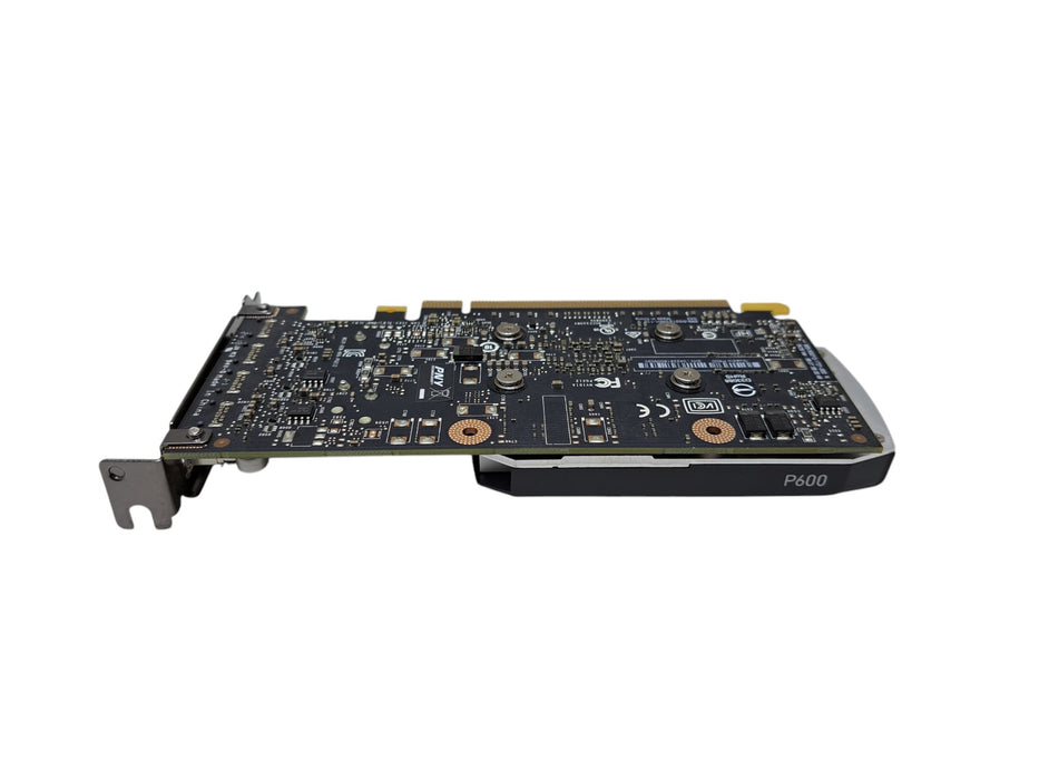 PNY NVIDIA Quadro P600 2GB GDDR5 4x Mini-DisplayPort Low Profile Graphics Card