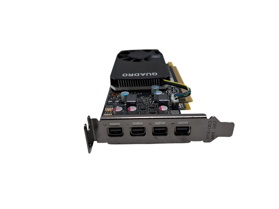 PNY NVIDIA Quadro P600 2GB GDDR5 4x Mini-DisplayPort Low Profile Graphics Card