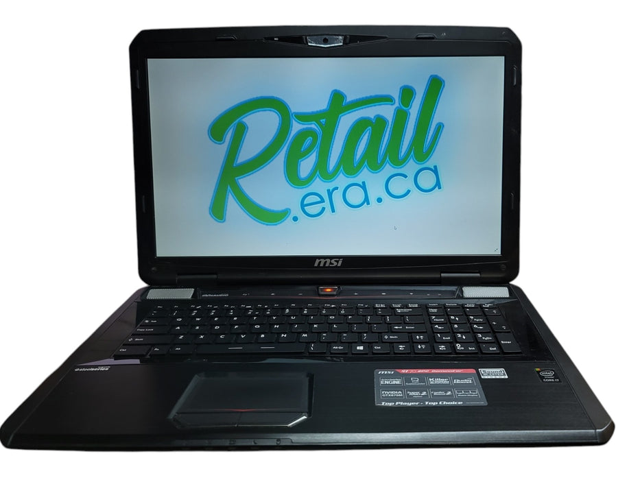 MSI GT70 2PC Dominator i7-4810MQ 8GB RAM 240GB SSD GTX 870M FHD no ac