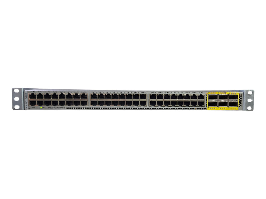 Cisco Nexus 3000 N3K-C3172TQ-10GT 48-Port 10GBase-T 6x 40G QSFP+ Switch