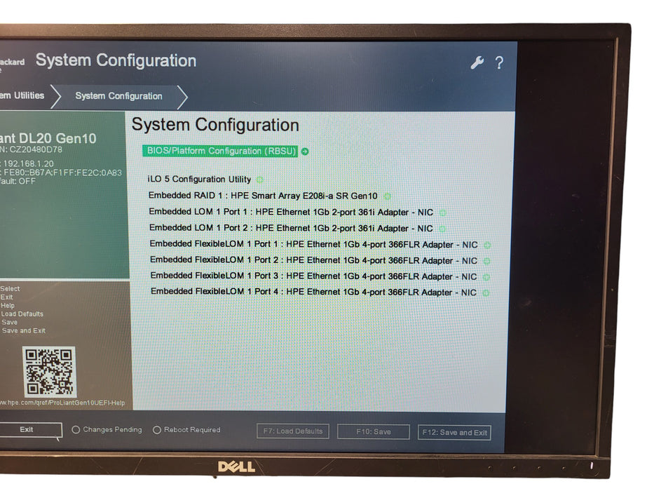 HPE ProLiant DL20 Gen10 - Xeon E-2224 3.4GHz 8GB ECC UDIMM Smart Array E208i-a