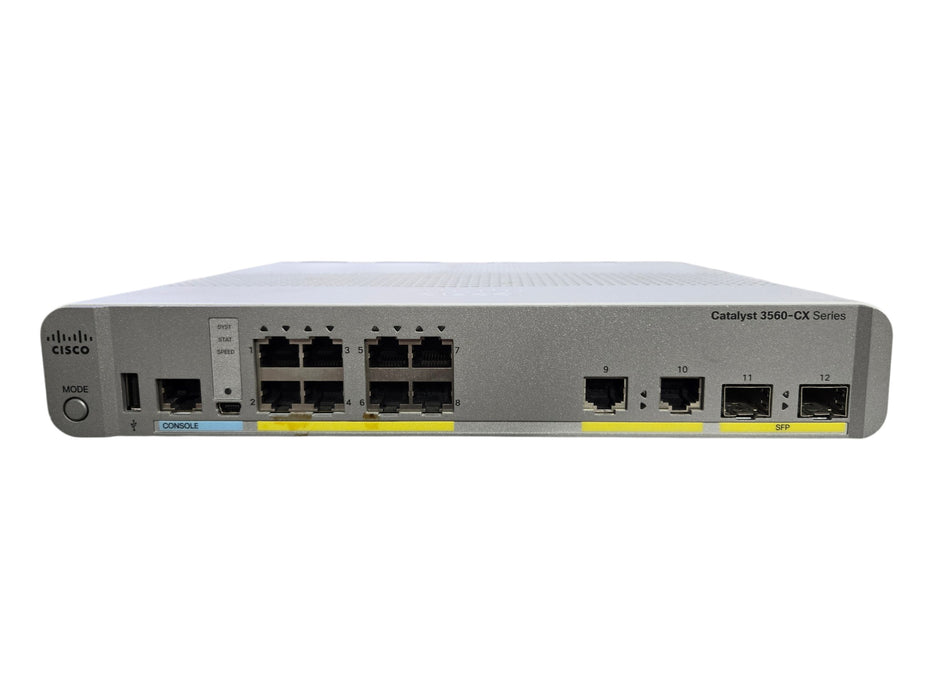 Cisco Catalyst WS-C3560CX-8TC-S - 8-Port Gigabit Compact Managed Switch