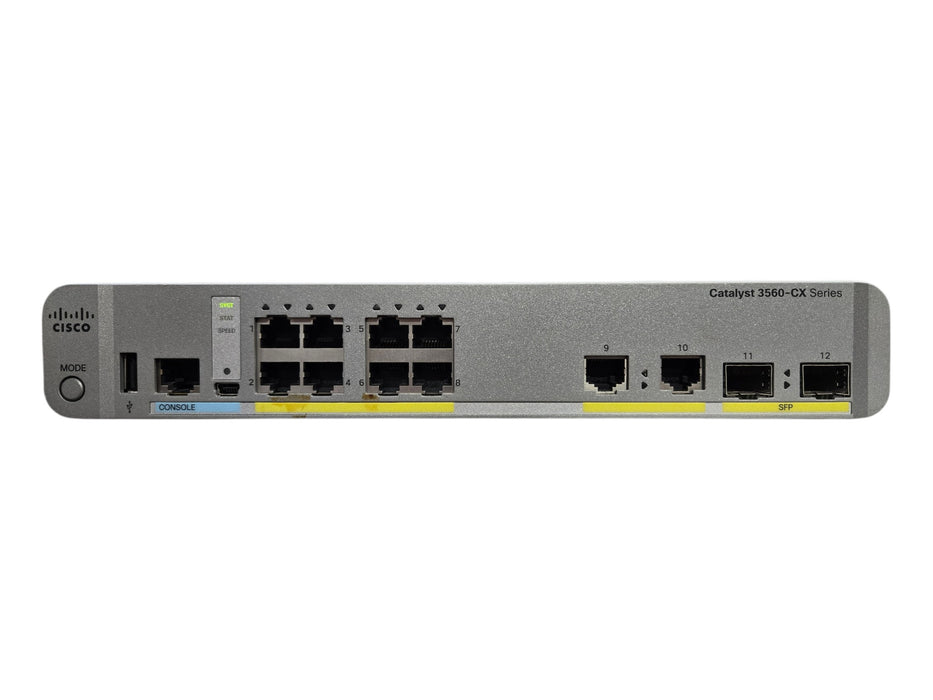 Cisco Catalyst WS-C3560CX-8TC-S - 8-Port Gigabit Compact Managed Switch