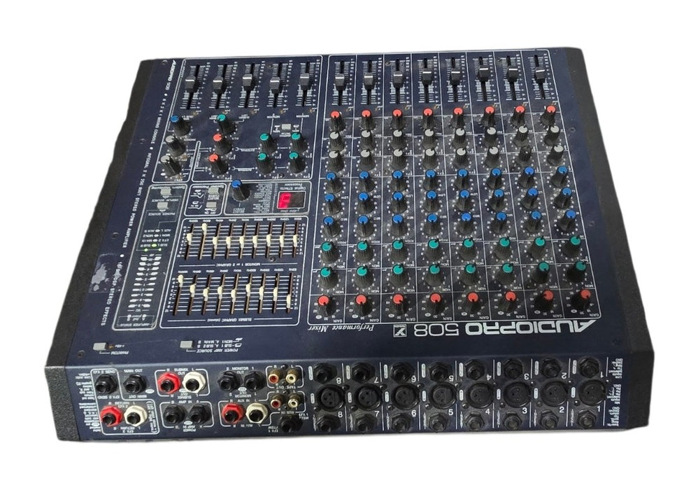 Yorkville AudioPro 508 - 8-Channel Powered Mixer 2x 250W DSP Effects (READ)