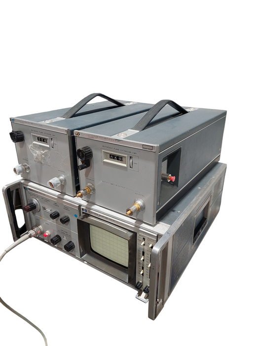 Vintage Hewlett Packard Bundle 8410A Network Analyzer & 8412A, 8742A,8411A,8750A