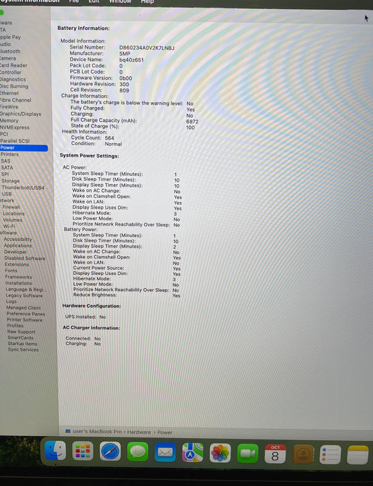 Apple MacBook Pro 16" 2019 i7-9750H Radeon Pro 5300M GPU 32GB RAM 512GB SSD READ