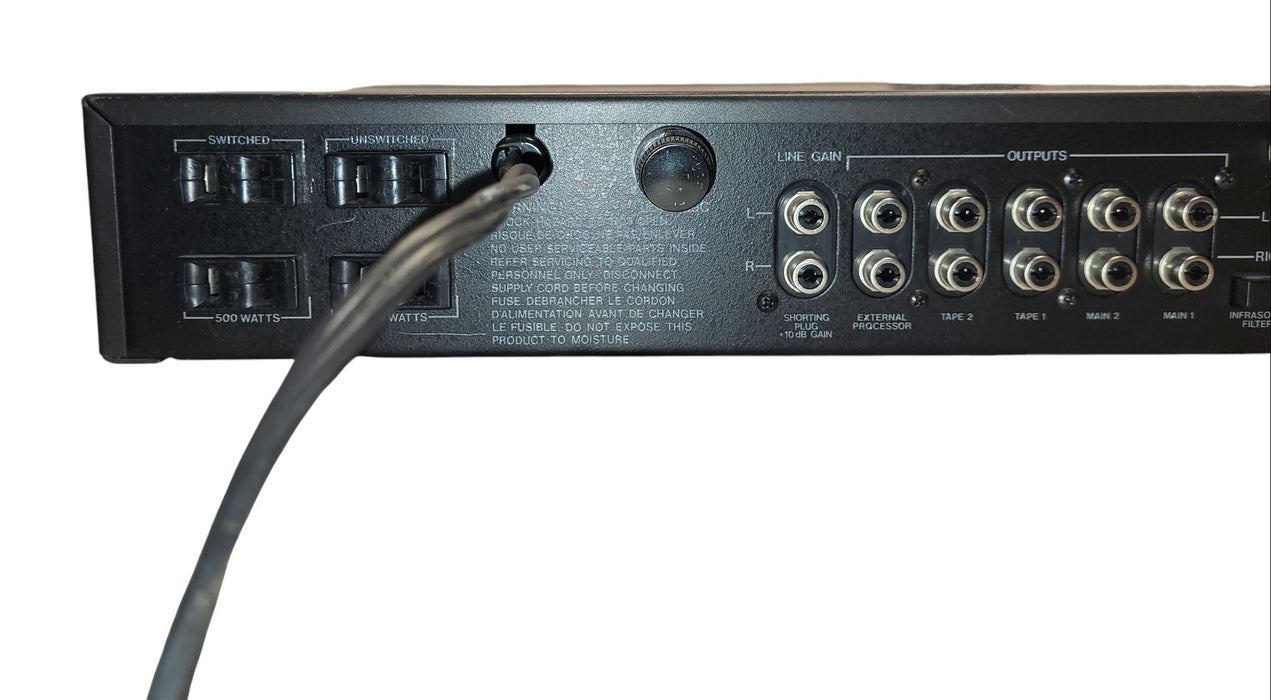 Carver C-2 Preamplifier C-2 Vintage Stereo Preamp Classic Audio Component