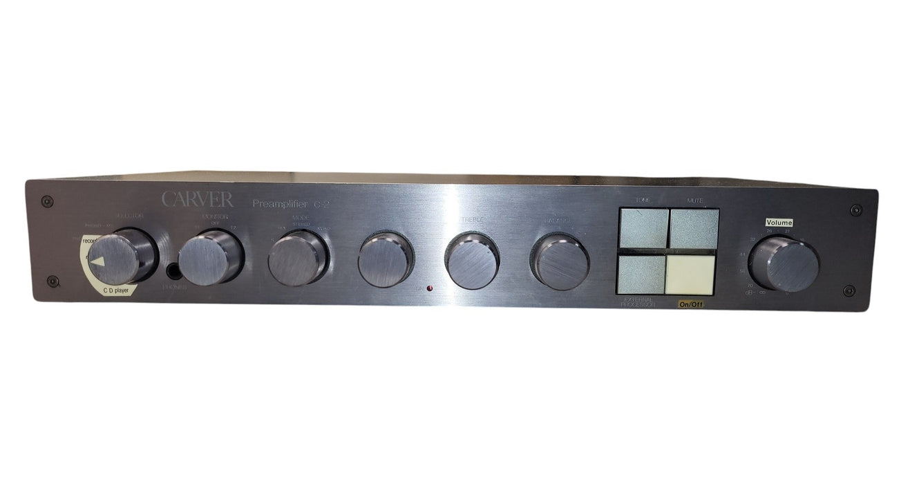 Carver C-2 Preamplifier C-2 Vintage Stereo Preamp Classic Audio Component