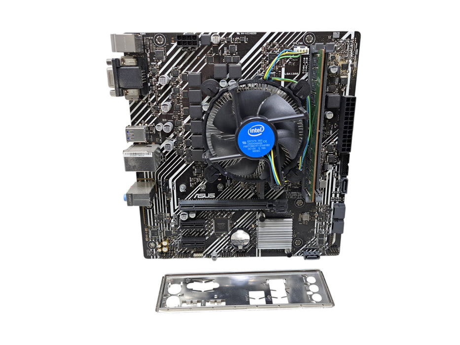 ASUS PRIME H510M-E w/ Intel Core i5-10400 @2.90GHz, 8GB DDR4, I/O