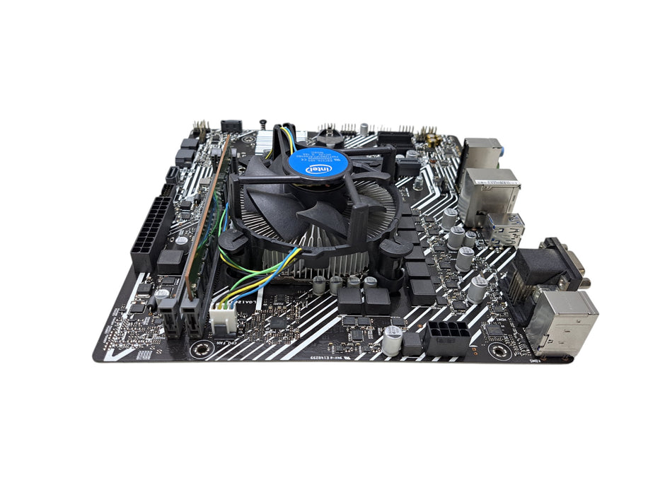 ASUS PRIME H510M-E w/ Intel Core i5-10400 @2.90GHz, 8GB DDR4, I/O