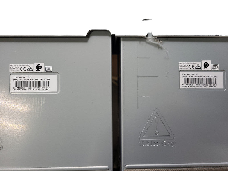 IBM Storwize V7000 Gen2 with 2x 01LJ743 Node Canisters READ Q$