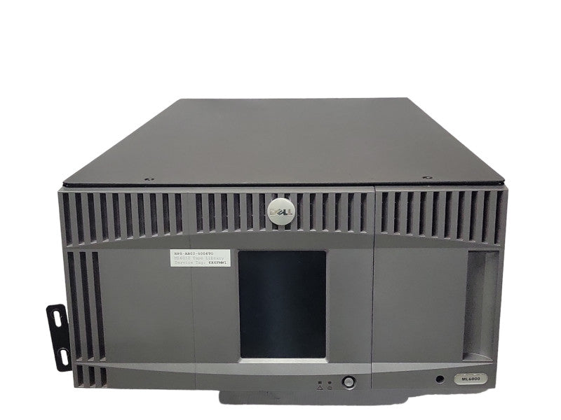 Dell PowerVault ML6000 Tape Library with 2x LTO6 05XWJG drives, READ _