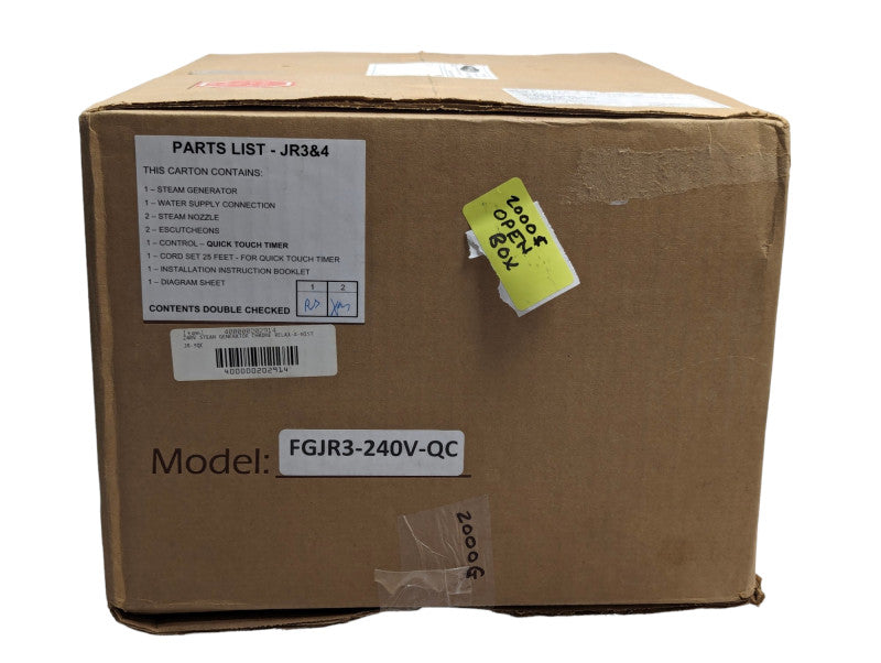 RelaxA Mist Steam Bath Equipment FGJR3-240-QC -