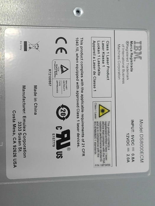 IBM Enclosure 98Y3807 00E6077 24x 2.5\\" bays 2x Controllers, 2x PSU _