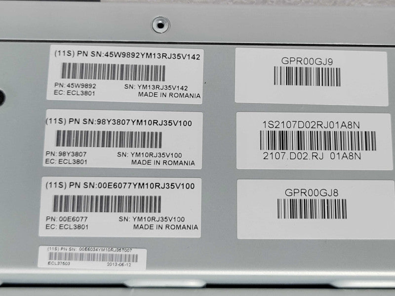 IBM Enclosure 98Y3807 00E6077 24x 2.5\\" bays 2x Controllers, 2x PSU _