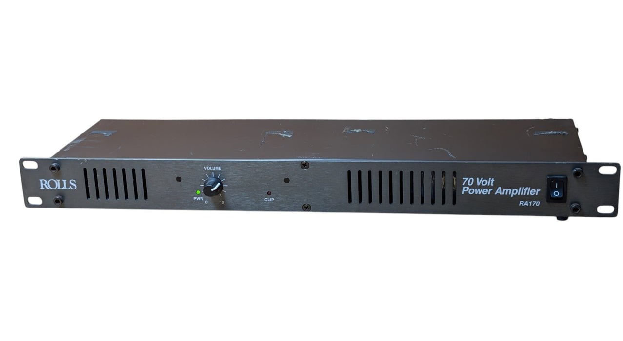 Rolls RA170 - 70 Volt Power Amplifier Rackmount