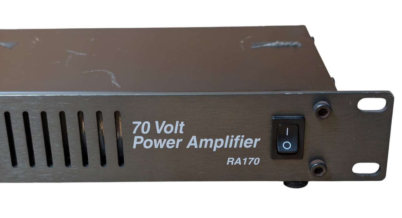Rolls RA170 - 70 Volt Power Amplifier Rackmount