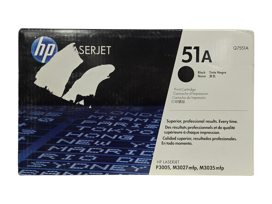 HP 51A Q7551A - Black LaserJet Toner Cartridge