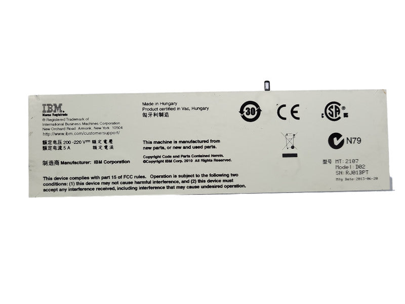 IBM System Storage DS8000 2107-D02 24x 2.5\\" SAS Bay, 2x FC Controller, 2x PSU $