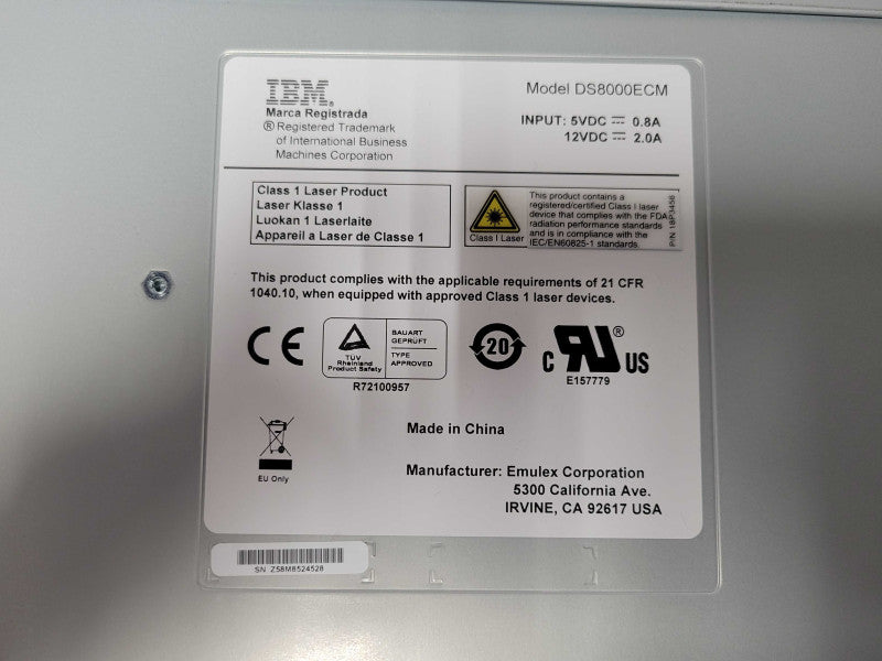 IBM System Storage 2107 D02 24x 2.5\\" SAS Bay Dual Controller Dual PSU Q_