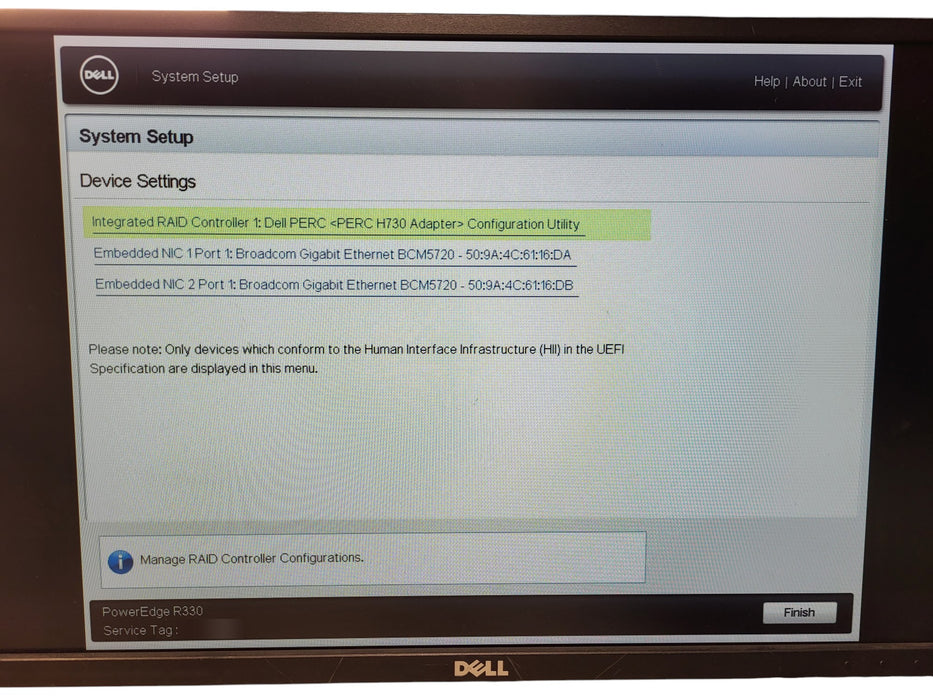 Dell PowerEdge R330 8x SFF - Xeon E3-1240 v6 3.7GHz 16GB RAM PERC H730 2x PSU