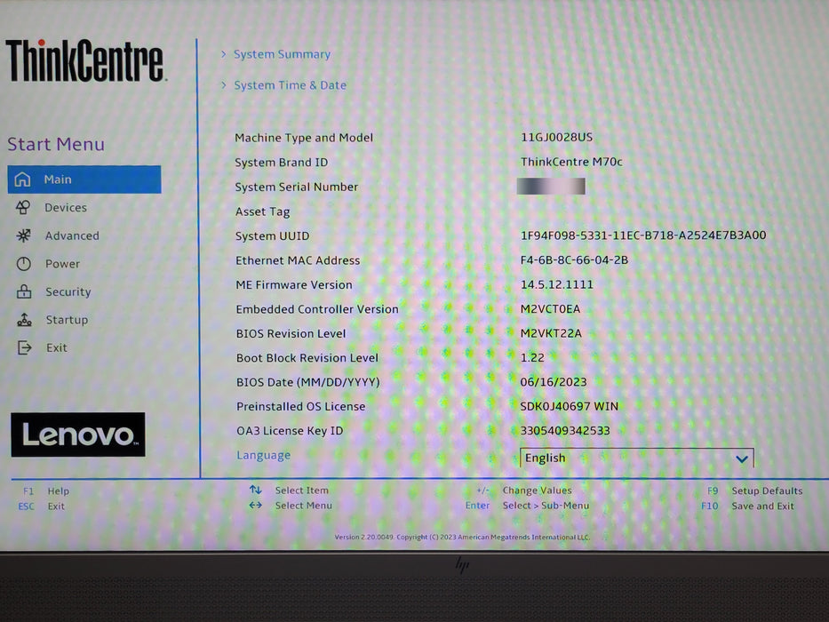 Lenovo ThinkCentre M70c SFF Core i5-10400 2.90GHz 16GB RAM 256GB NVMe SSD, READ