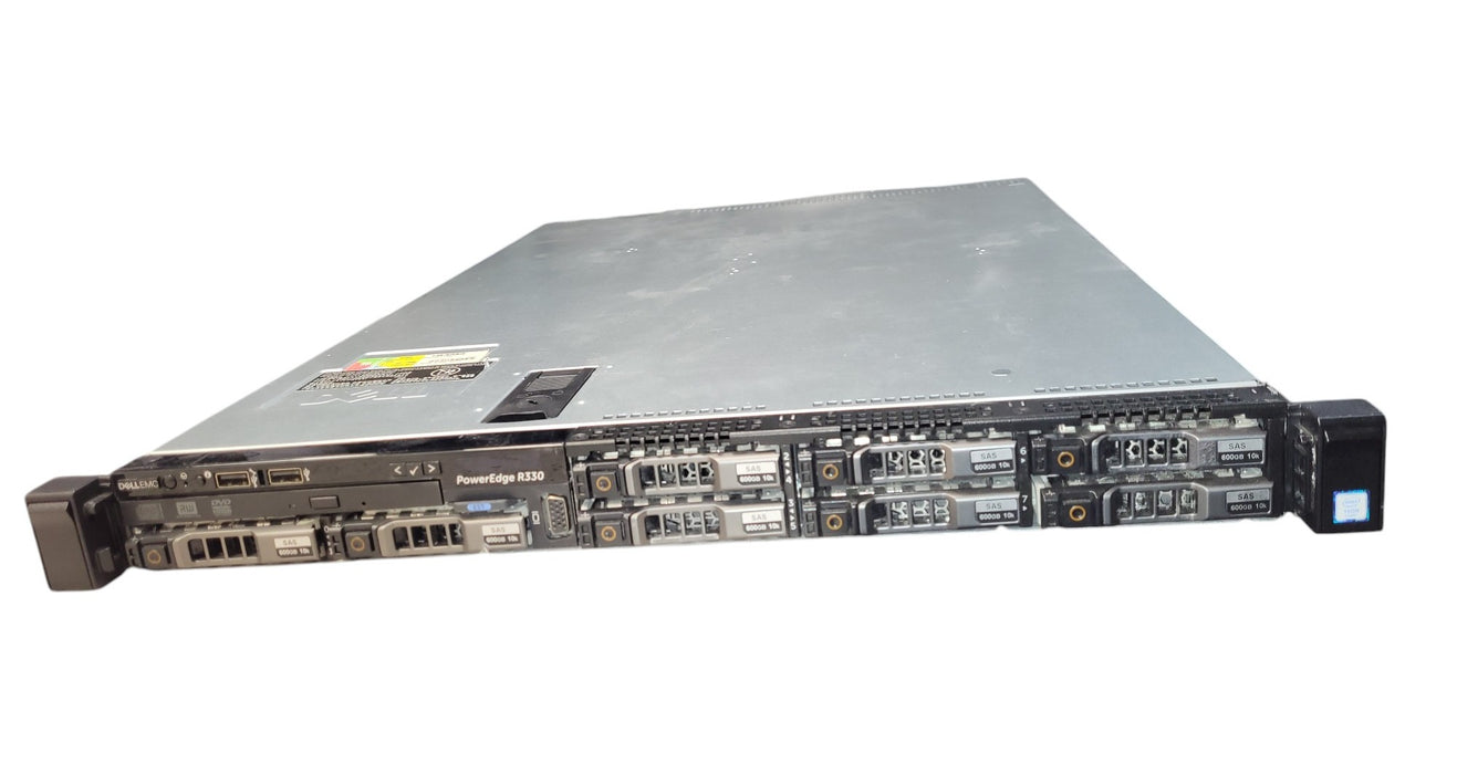 Dell PowerEdge R330 8x SFF - Xeon E3-1240 v5 16GB DDR4 PERC H730 2x PSU