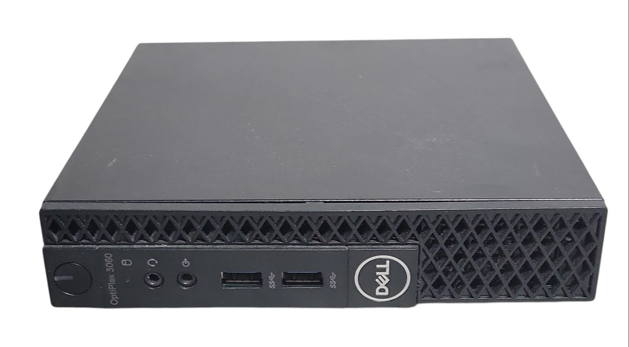 Dell OptiPlex 3060 Micro, Core i5-8500T 2.10GHz, 8GB RAM, 256GB SSD, Wi-Fi, READ