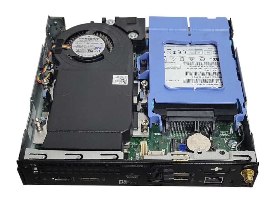 Dell OptiPlex 3060 Micro, Core i5-8500T 2.10GHz, 8GB RAM, 256GB SSD, Wi-Fi, READ