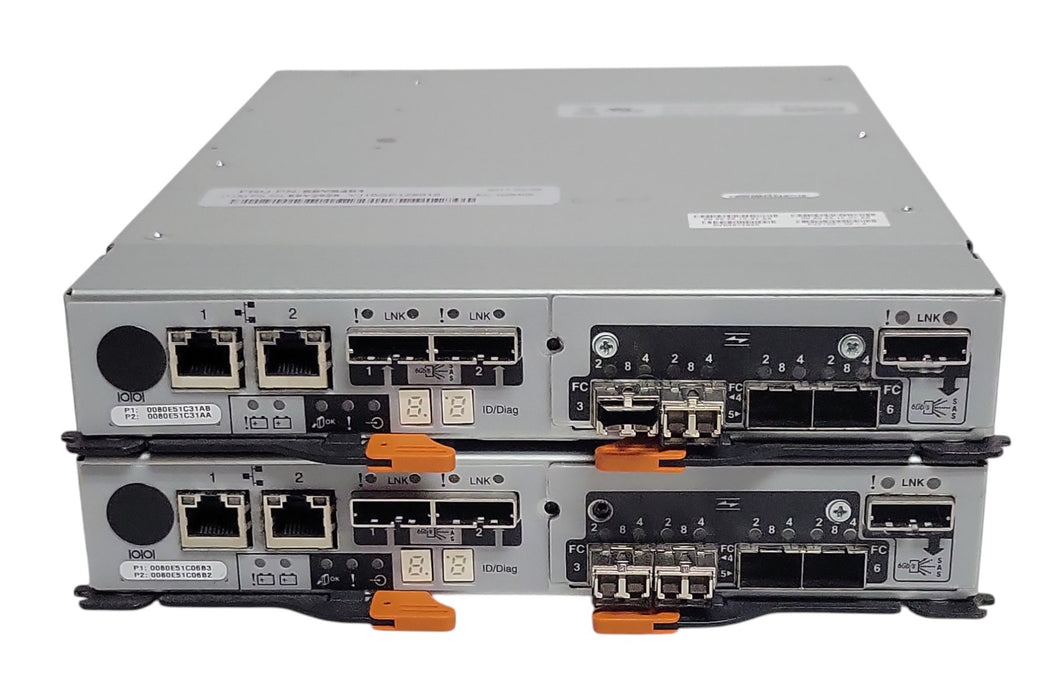Lot of 2x IBM 68Y8481 Drive Module I/F-6 SAS FC RAID Controller Canister