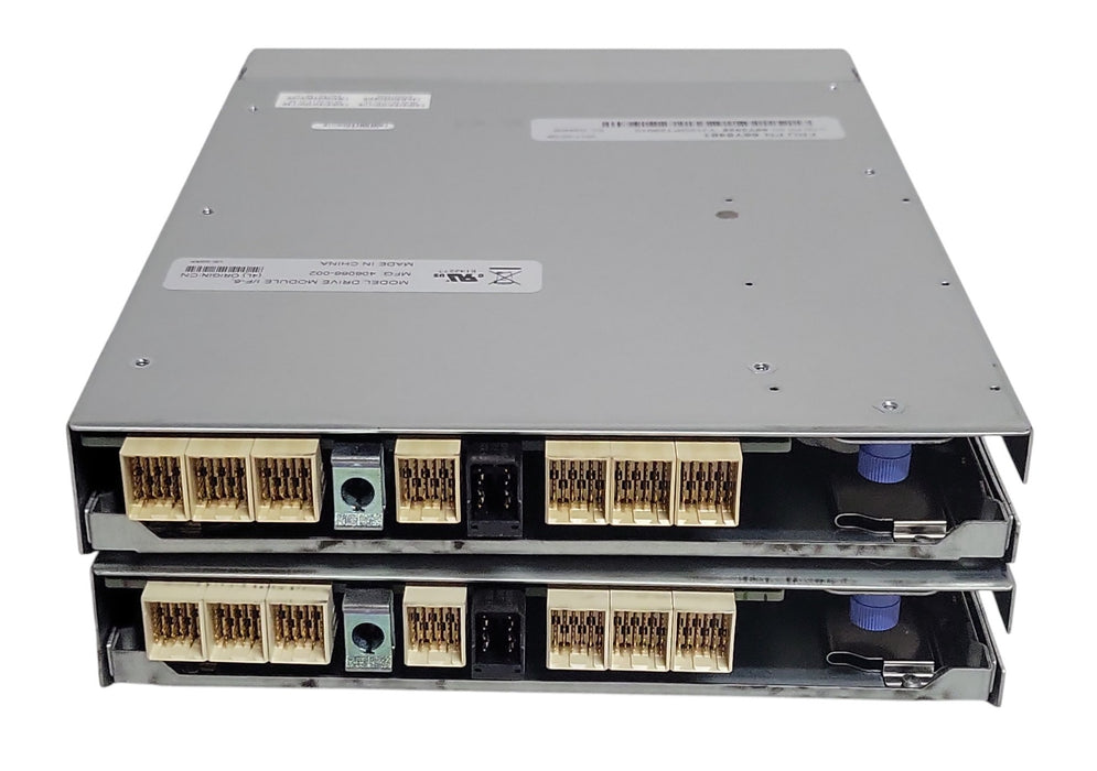 Lot of 2x IBM 68Y8481 Drive Module I/F-6 SAS FC RAID Controller Canister