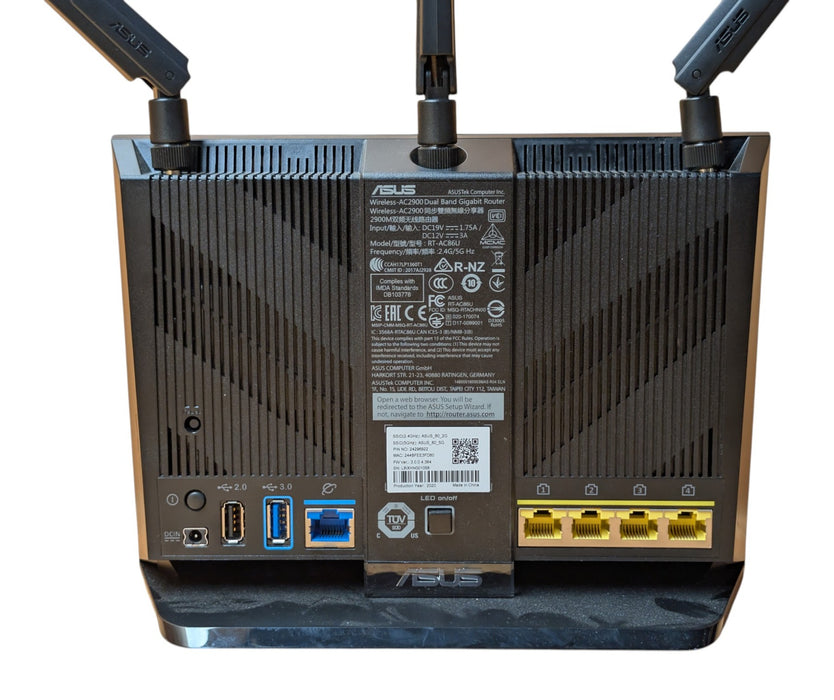 ASUS RT-AC86U - AC2900 Dual Band Gigabit WiFi Gaming Router