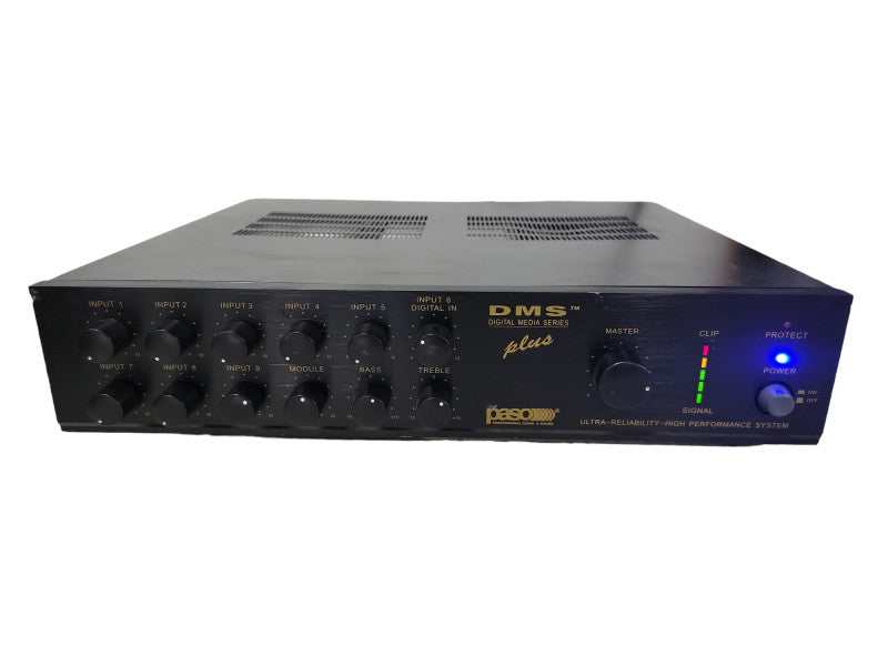 Paso Sound DMS360P 360 Watt 10 Channel 3 Zone Integrated Amplifier