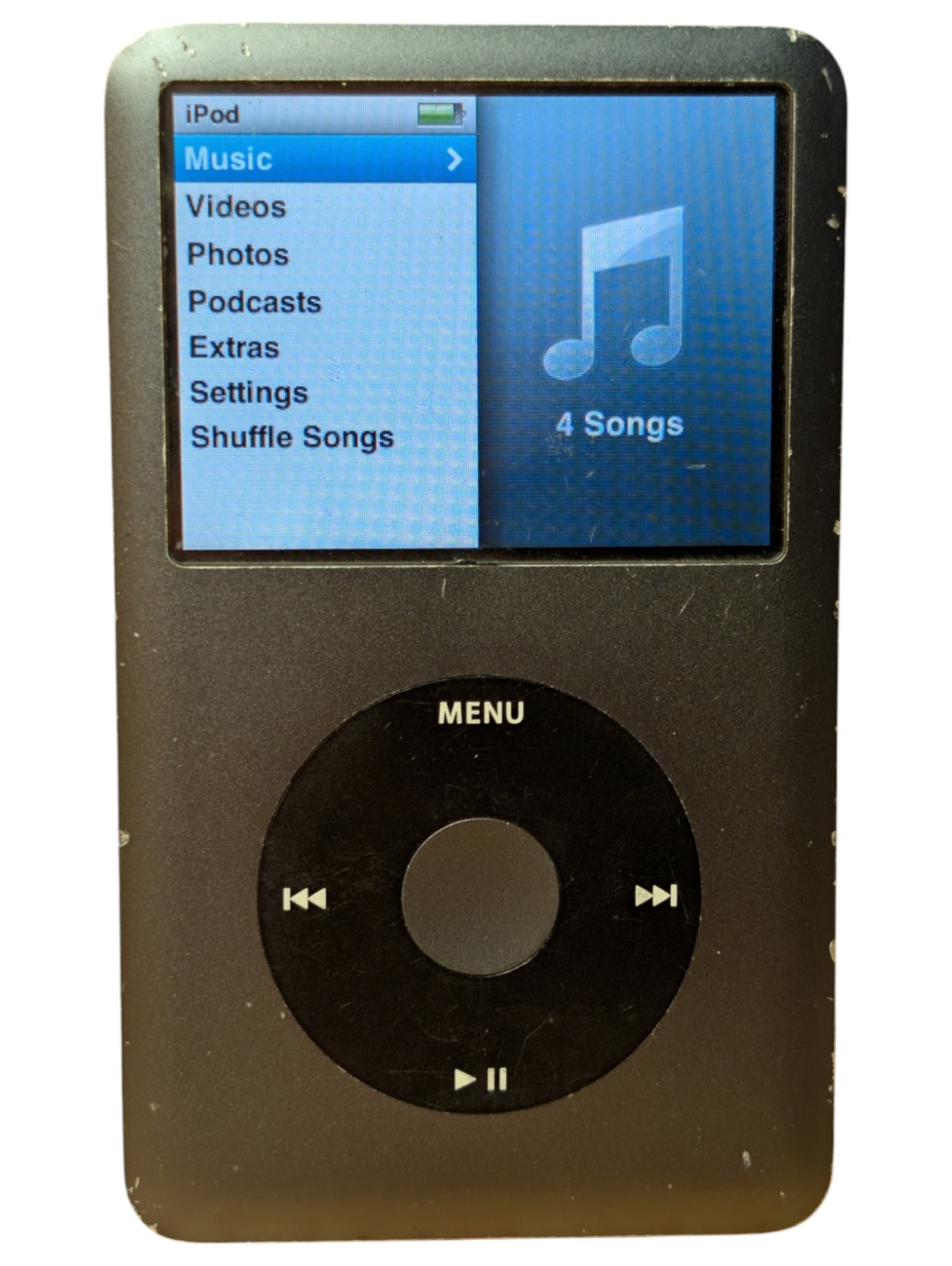 Apple iPod Classic September 2008 A1238 MB565C 120GB Black