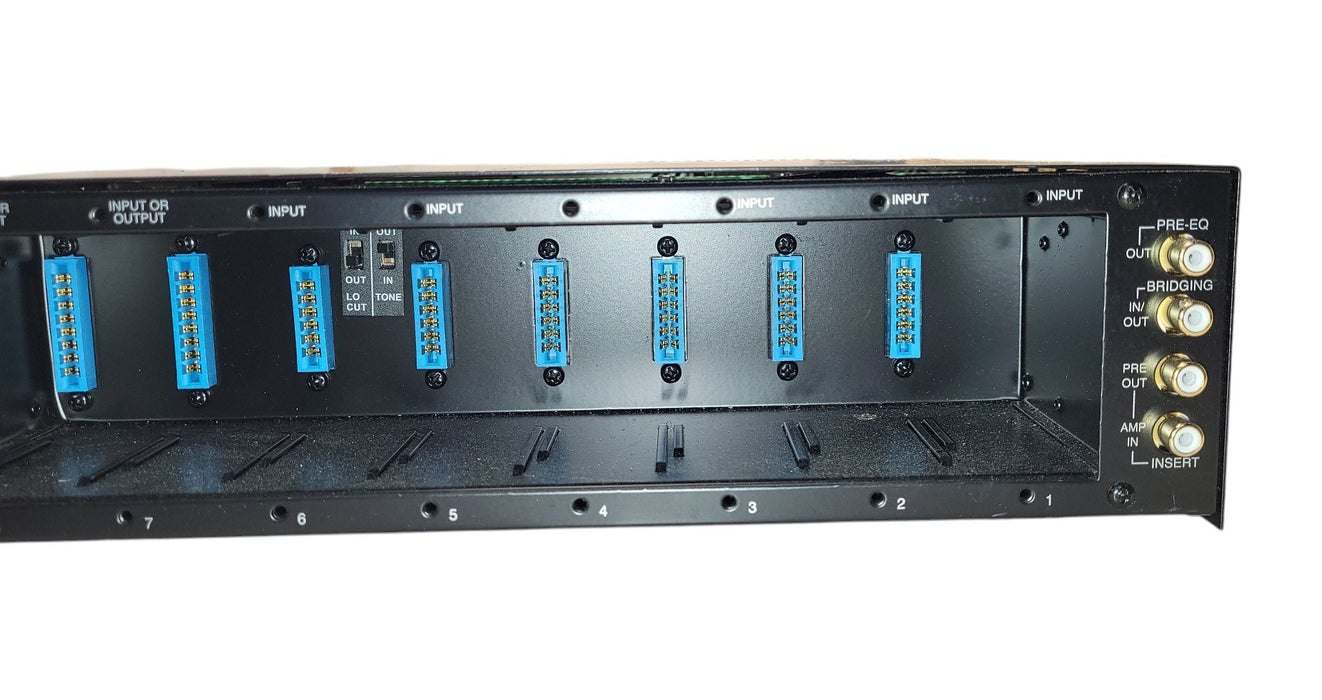 Bogen V250 Power Vector - 250W 8-Channel Modular Input Amplifier
