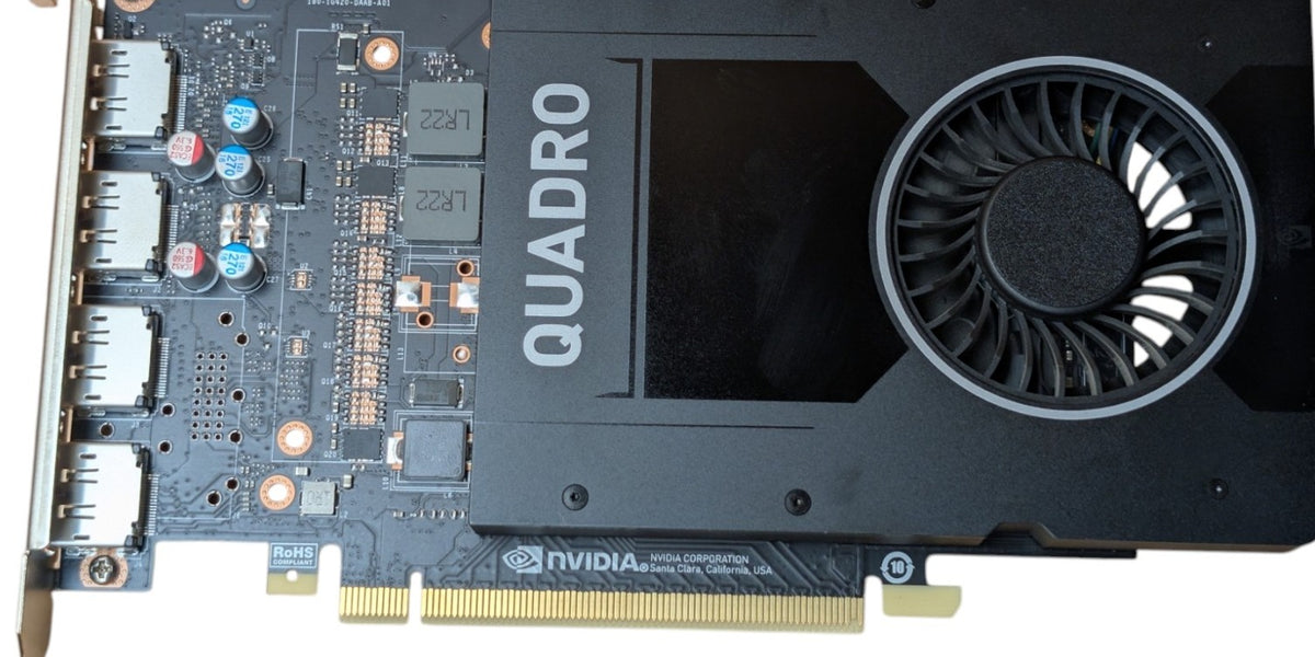 NVIDIA Quadro P2200 5GB GDDR5X Graphics Card - 4x DisplayPort