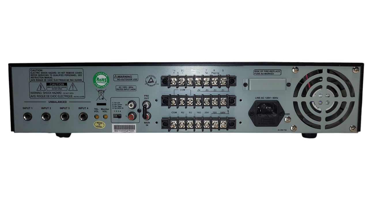 Norelco TPA120 Public Address Amplifier