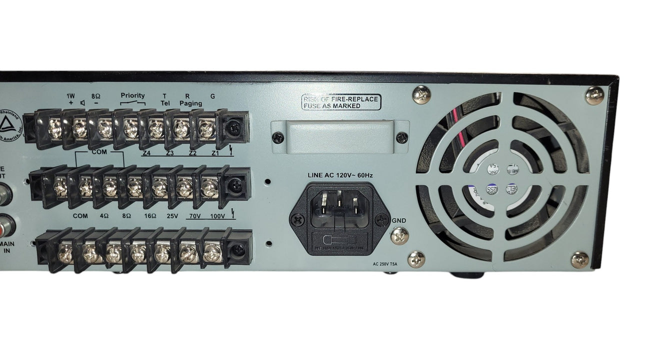 Norelco TPA120 Public Address Amplifier