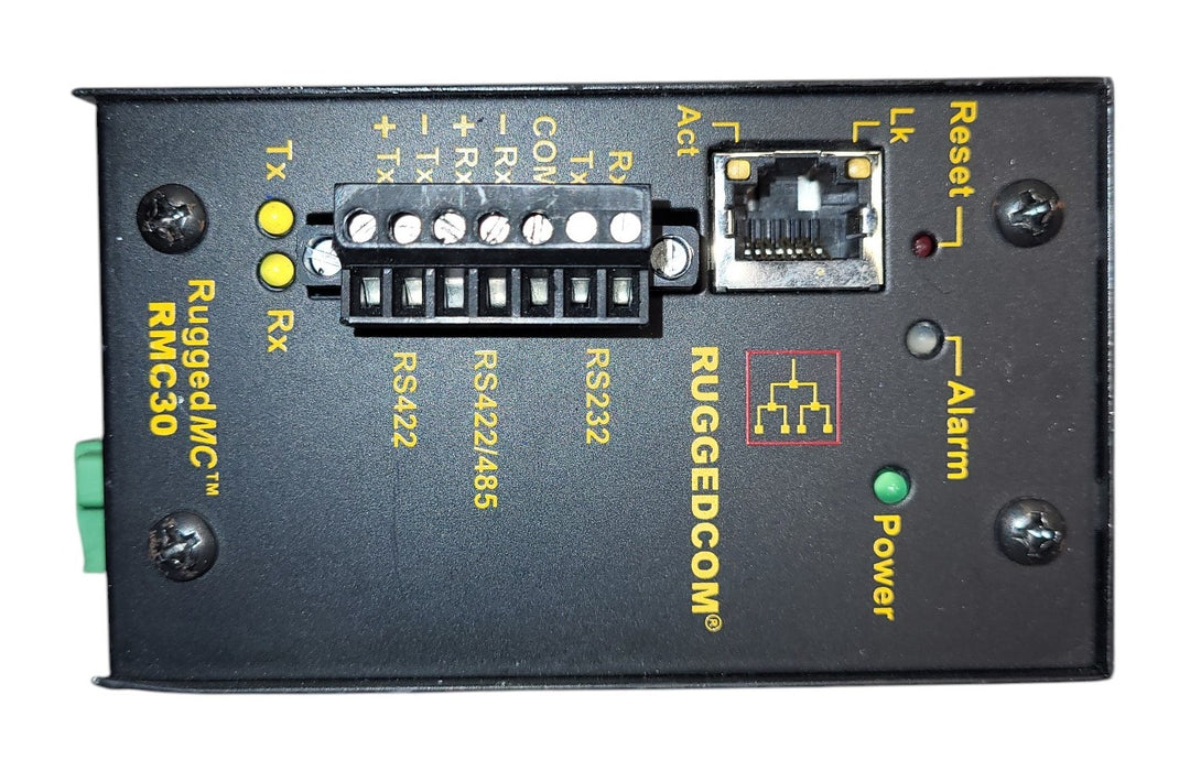 RuggedCom RMC30 RMC30-24-XX - Serial to Ethernet Media Converter