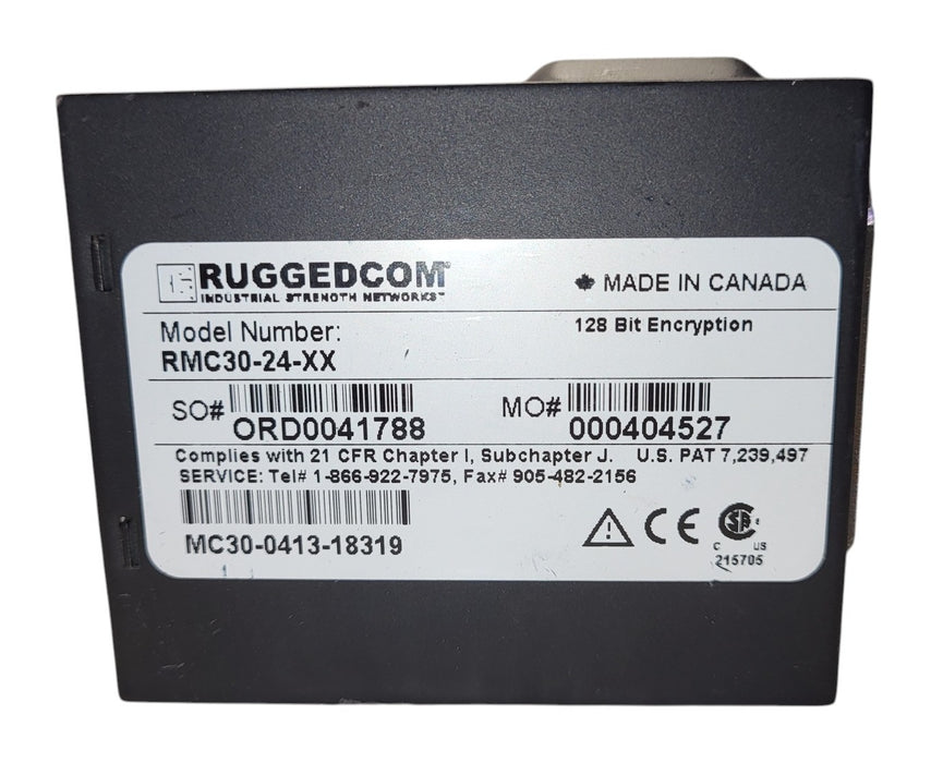 RuggedCom RMC30 RMC30-24-XX - Serial to Ethernet Media Converter