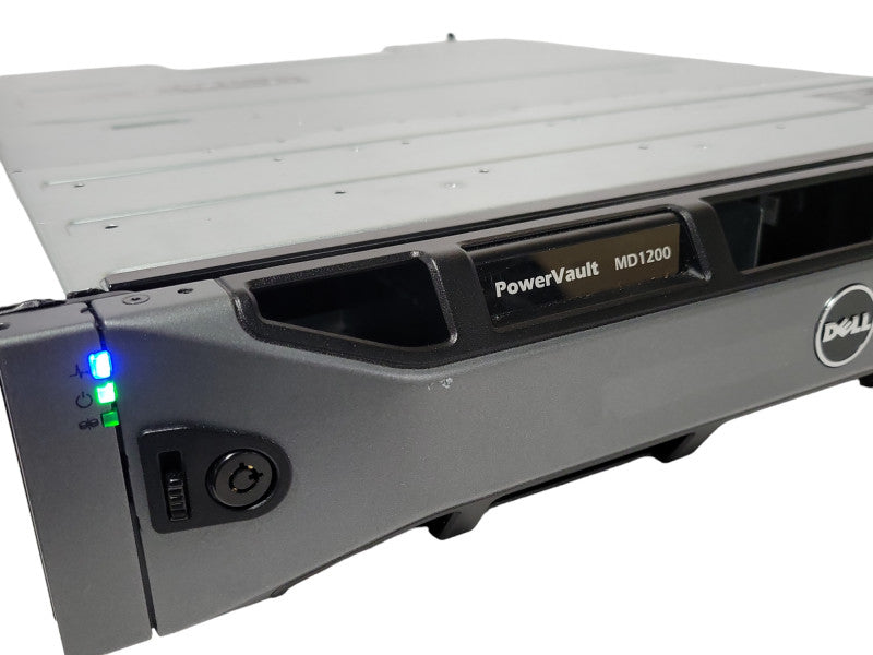 Dell PowerVault MD1420 24x 2.5\\" Storage Array 2x 12G-SAS-4 Controller 2x PSU _