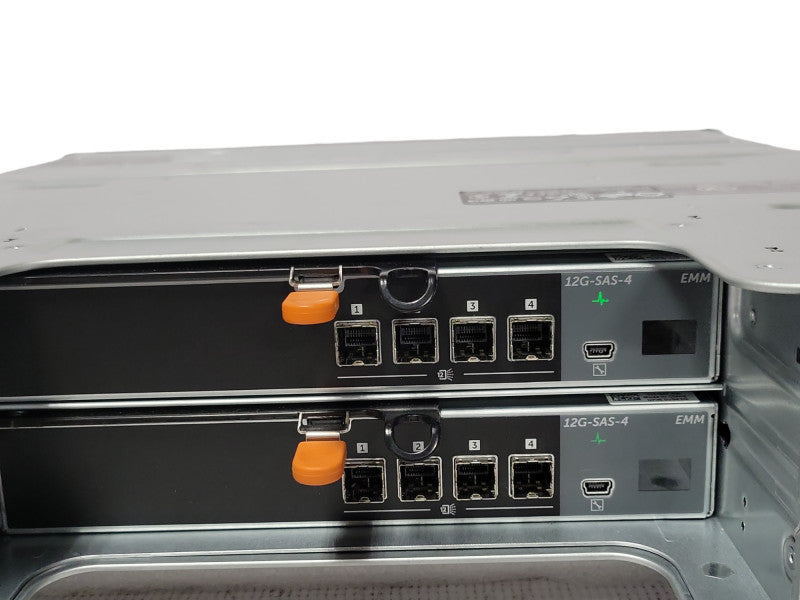 Dell PowerVault MD1420 24x 2.5\\" Storage Array 2x 12G-SAS-4 Controller 2x PSU _