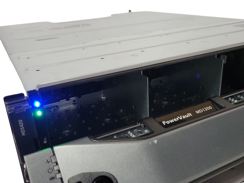Dell PowerVault MD1420 24x 2.5\\" Storage Array 2x 12G-SAS-4 Controller 2x PSU _