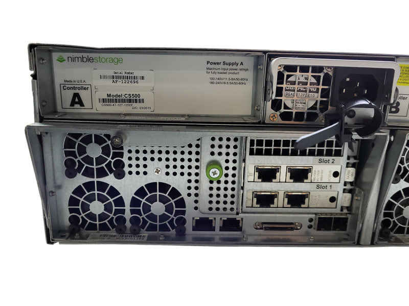 Nimble Storage CS500 | 2x Controller | 2x PSU | 16 Bay | 3.5\\"  $