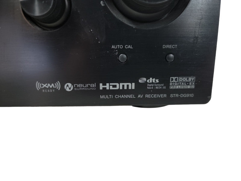 Sony STR-DG910 Multi Channel AV Receiver