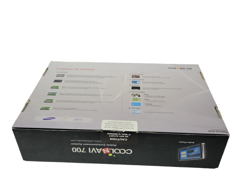 New Sealed COOLNAVI 700 TOUCHSCREEN GPS NAVIGATION _