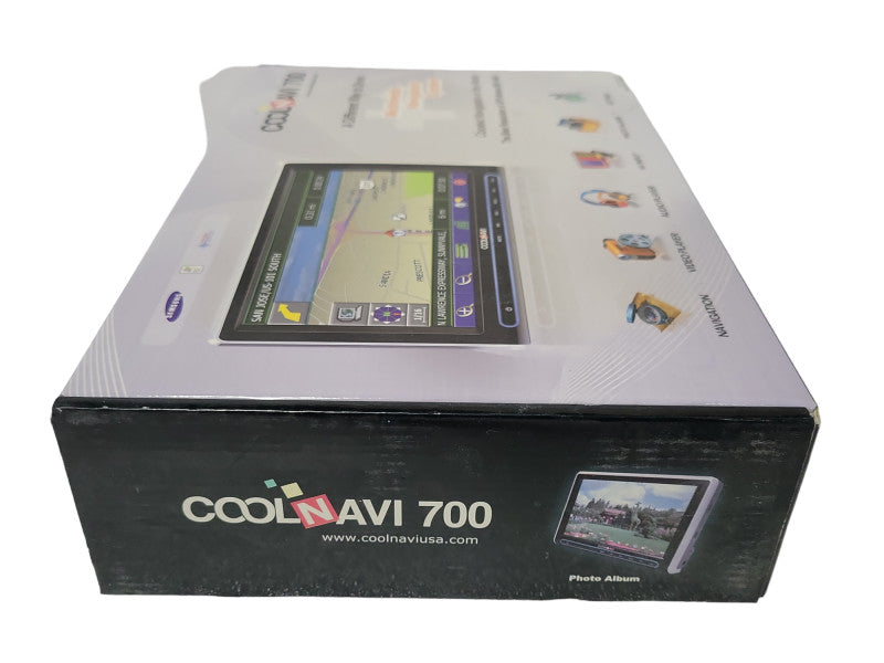New Sealed COOLNAVI 700 TOUCHSCREEN GPS NAVIGATION _